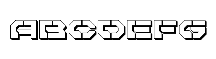 Pulsar Class 3D  Free Fonts Download