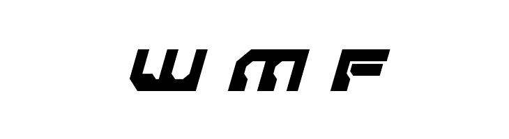 Pulsar Class Solid Semi-Condensed Italic  Free Fonts Download