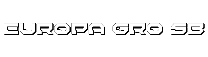 Pulsar Class Solid 3D  Free Fonts Download