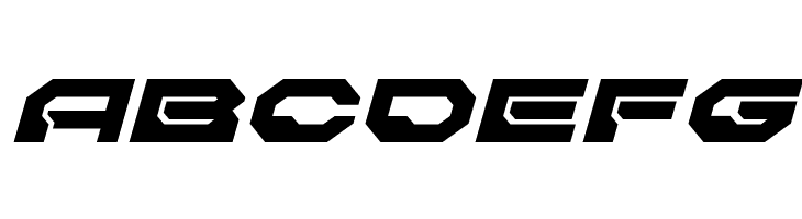 Pulsar Class Solid Expanded Italic  Free Fonts Download