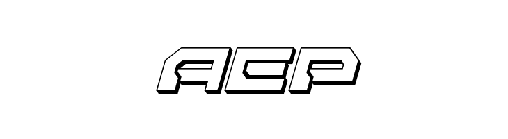 Pulsar Class Solid 3D Italic  Free Fonts Download