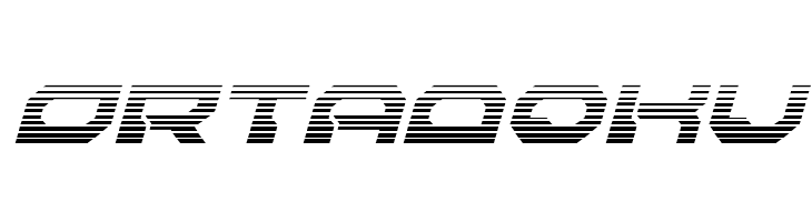 Pulsar Class Solid Gradient Italic  Free Fonts Download