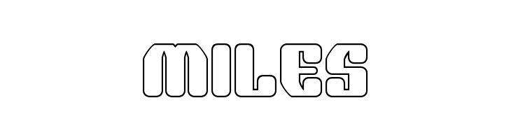 Quasar Pacer Outline  Free Fonts Download