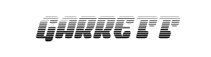 Quasar Pacer Gradient Italic  Free Fonts Download