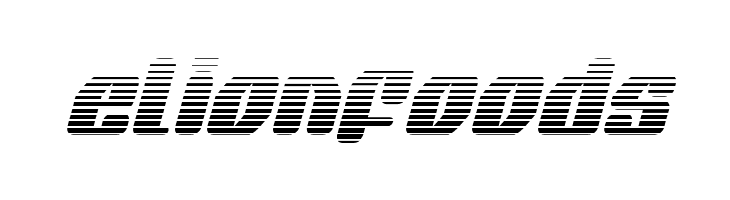 Quasar Pacer Gradient Italic  Free Fonts Download