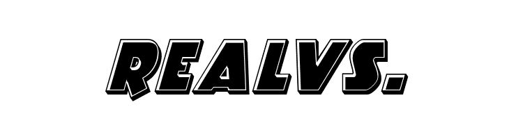 Racket Squad Bevel Italic  Free Fonts Download