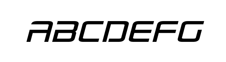 Radio Space Expanded Italic  Free Fonts Download