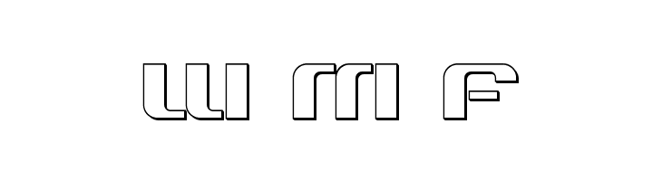 Range Paladin Outline  Free Fonts Download