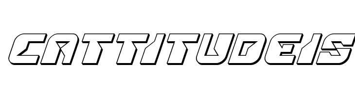 Replicant 3D Italic  Free Fonts Download