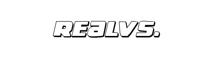 Right Hand Luke 3D Italic  Free Fonts Download