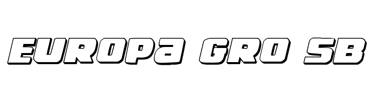 Right Hand Luke 3D Italic  Free Fonts Download