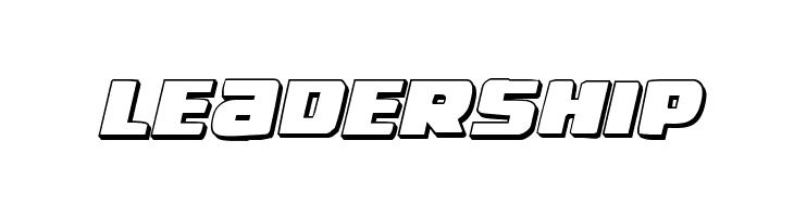 Right Hand Luke 3D Italic  Free Fonts Download