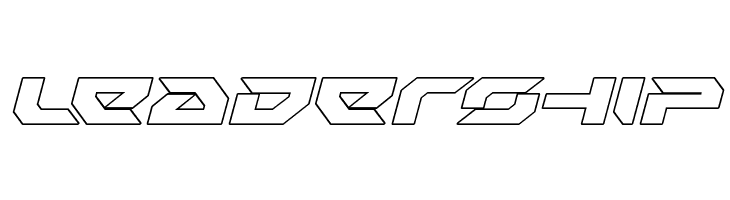 Royal Samurai Outline Italic  Free Fonts Download