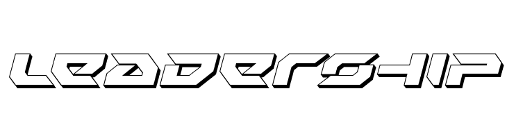 Royal Samurai 3D Italic  Free Fonts Download