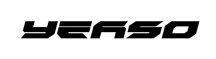 YEASO Royal Samurai Expanded Italic Font