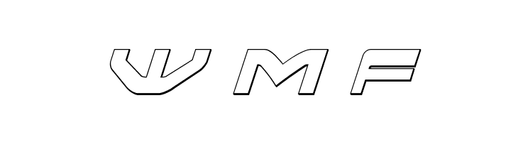 Searider Falcon Outline Italic  Free Fonts Download