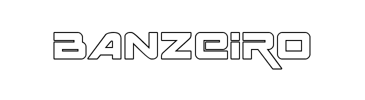 Space Ranger Outline  Free Fonts Download