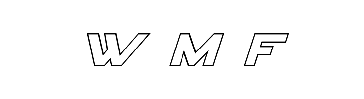 Spy Agency Outline Italic  Free Fonts Download