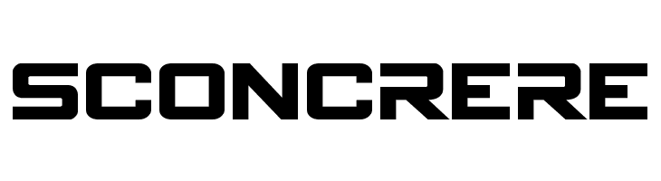SCONCRERE Spy Agency Font