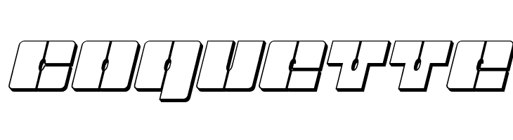 Star Nursery 3D Italic  Free Fonts Download