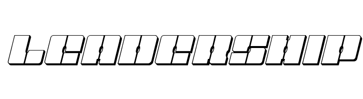 Star Nursery 3D Italic  Free Fonts Download