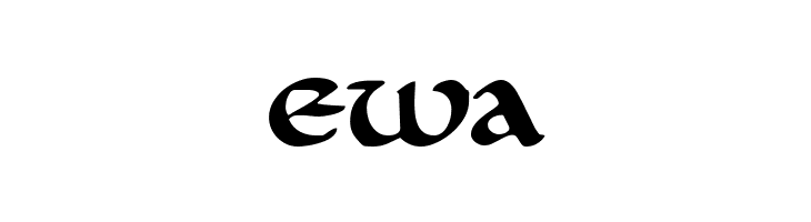 ewa Cry Uncial Font