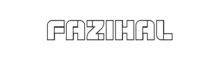 Super Submarine Outline  Free Fonts Download