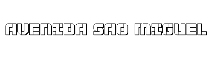 Super Submarine 3D  Free Fonts Download