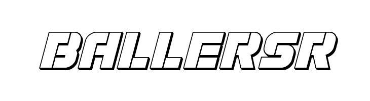 Super Submarine 3D Italic  Free Fonts Download