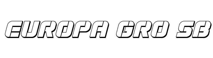 Super Submarine 3D Italic  Free Fonts Download