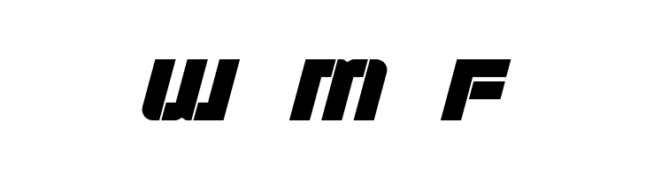 Super Submarine Title Italic  Free Fonts Download
