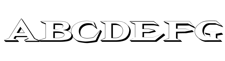 VTCBelialsBlade3d  Free Fonts Download
