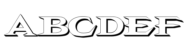 VTCBelialsBlade3d  Free Fonts Download