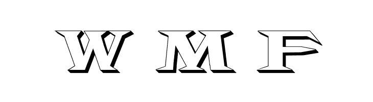 VTCBelialsBlade3d  Free Fonts Download