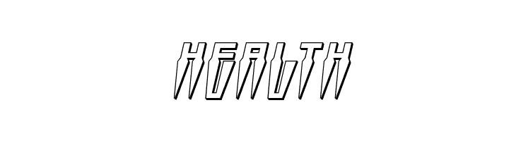 Swordtooth 3D Italic  Free Fonts Download