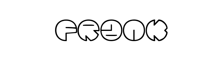 Zurklez Outline BRK  Free Fonts Download