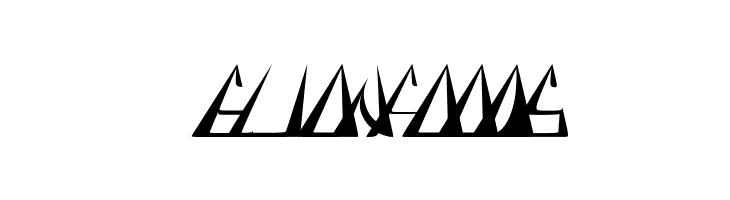 GlOrY ThIn BoLd iTaLiC  Free Fonts Download
