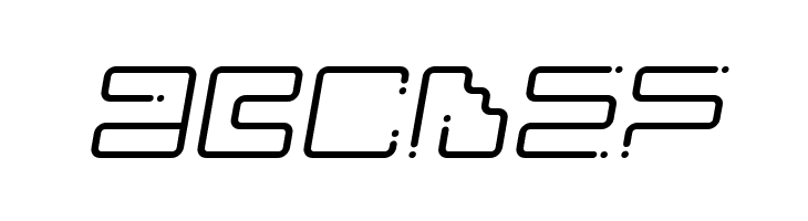 Iron Lounge Dots 2  Free Fonts Download