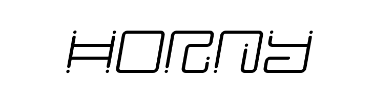 Iron Lounge Dots 2  Free Fonts Download