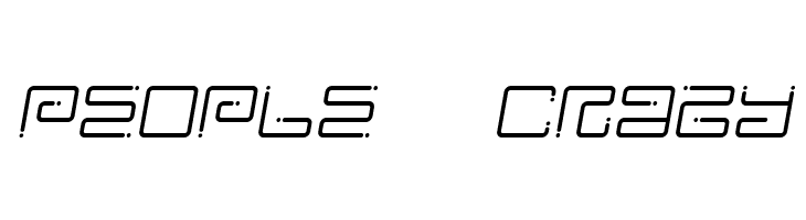 Iron Lounge Dots 2  Free Fonts Download