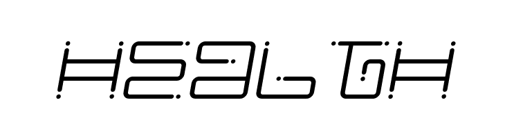Iron Lounge Dots 2  Free Fonts Download
