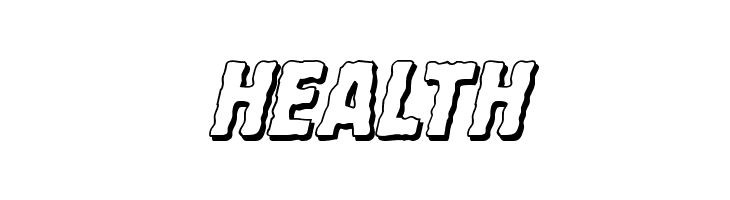 Terror Babble 3D Italic  Free Fonts Download