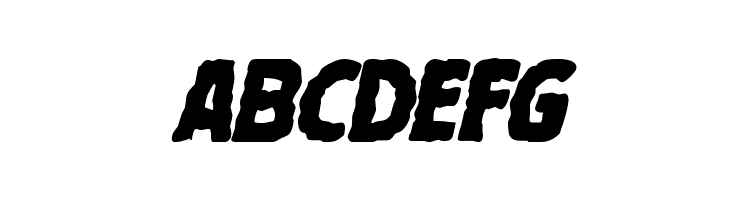 Terror Babble Bold Italic  Free Fonts Download