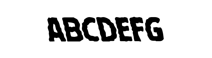 Terror Babble Leftalic  Free Fonts Download