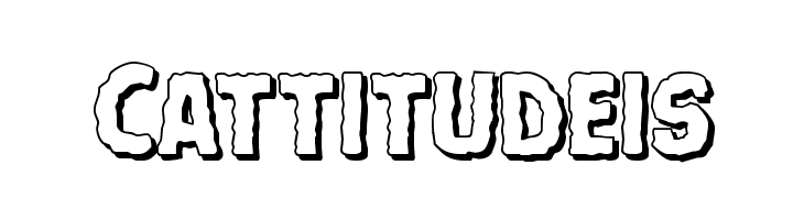 Terror Babble 3D  Free Fonts Download