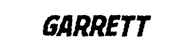 Terror Babble Mangled Italic  Free Fonts Download