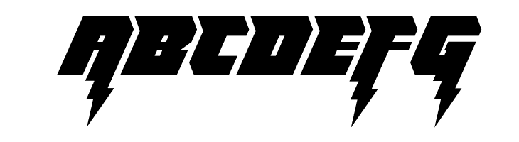 Thunder Titan  Free Fonts Download