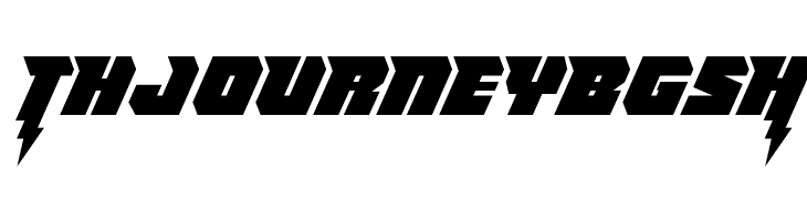 Thunder Titan  Free Fonts Download