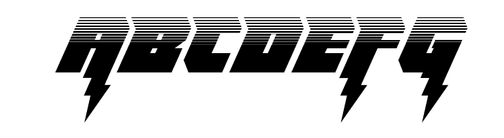 Thunder Titan Halftone  Free Fonts Download