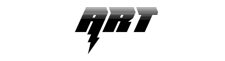 Thunder Titan Halftone  Free Fonts Download